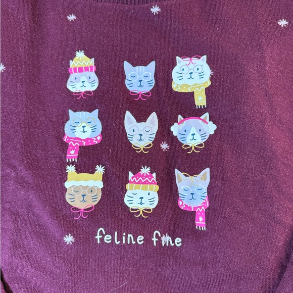 Cozy Pajamas Set - Burgundy - Picture 4 of 8